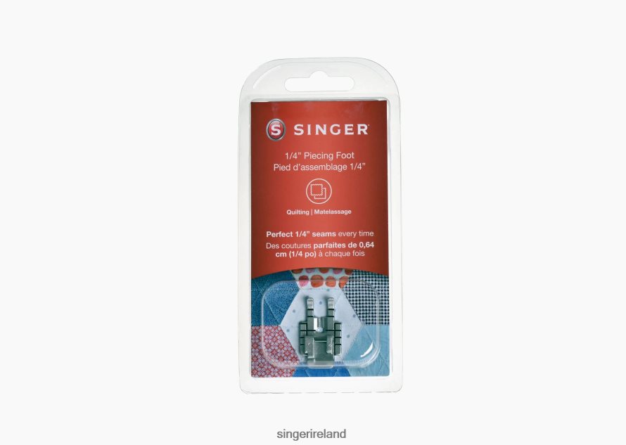 Accessories SINGER 1/4" Piecing Presser Foot for SE91 Series Sewing and Embroidery Machines 08666F143 - Image 1