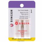 Accessories SINGER 4mm Twin Stretch Needles, Size 80/11 08666F92