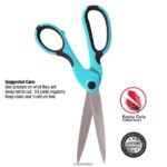 Accessories SINGER 9.5" ProSeries Heavy-Duty Bent Scissors with Comfort Grip 08666F163 - Image 2