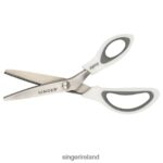 Accessories SINGER 9" Pinking Shears with Comfort Grip, Stainless Steel Zig Zag Scissors 08666F166 - Image 2