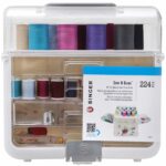 Accessories SINGER Sew-It-Goes 224 Piece Sewing & Craft Storage Kit with Classic Colors 08666F95