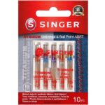 Accessories SINGER Titanium Universal & Ball Point Needles, Assorted Sizes 08666F87