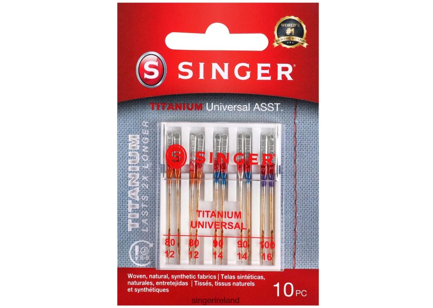 Accessories SINGER Titanium Universal Needles Assorted Sizes 08666F86 - Image 1