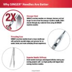 Accessories SINGER Universal Needles Size 80/12 08666F117 - Image 2