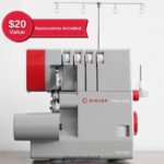 Machines SINGER HD0450S Heavy Duty Serger and Presser Foot Bundle 08666F19 - Image 2