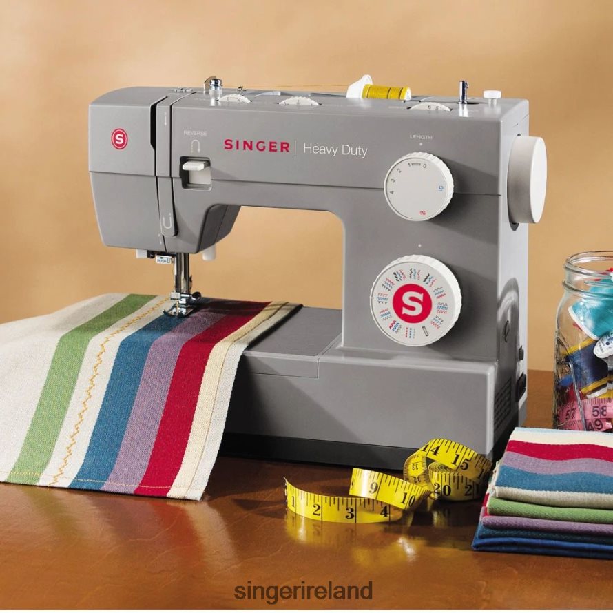 Machines SINGER Heavy Duty 4432 Sewing Machine Extension Table Bundle 08666F17 - Image 2