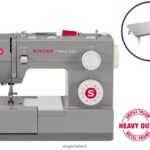Machines SINGER Heavy Duty 4432 Sewing Machine Extension Table Bundle 08666F17