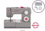 Machines SINGER Heavy Duty 4432 Sewing Machine Presser Foot Kit Bundle 08666F15