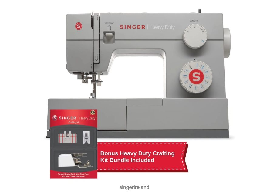 Machines SINGER Heavy Duty 44S Sewing Machine and Crafting Kit 08666F38 - Image 1