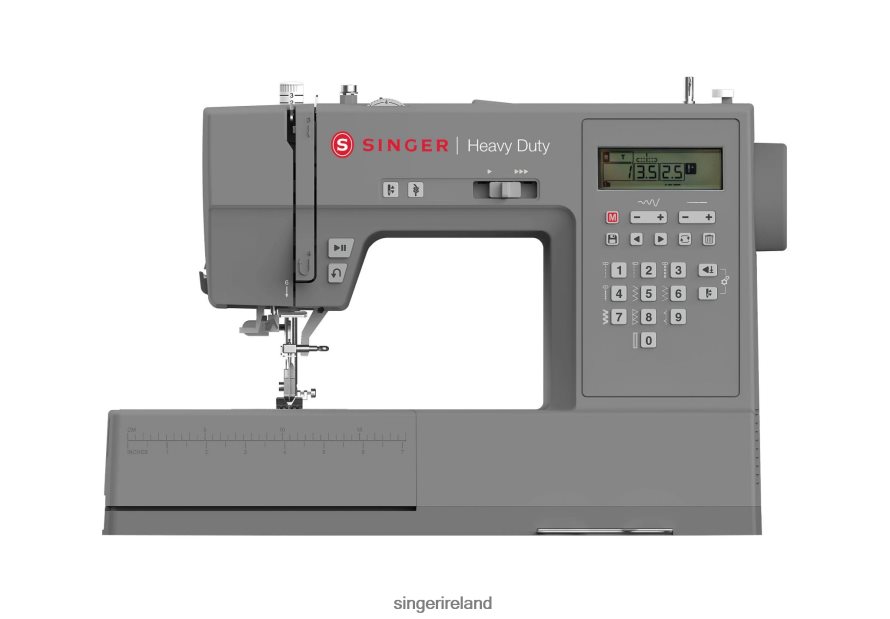 Machines SINGER Heavy Duty 6700C Sewing Machine and Extension Table 08666F10 - Image 2