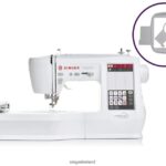 Machines SINGER SE9180 Sewing and Embroidery Machine and Hoops Bundle 08666F1