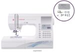 Machines SINGER Sew Spacious Quantum Stylist 9960 Sewing Machine and Presser Foot Kit Bundle 08666F2