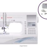 Machines SINGER Sew Spacious Quantum Stylist 9960 Sewing Machine and Presser Foot Kit Bundle 08666F2
