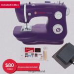 Machines SINGER Simple 3337 Purple Sewing Machine 08666F74 - Image 2