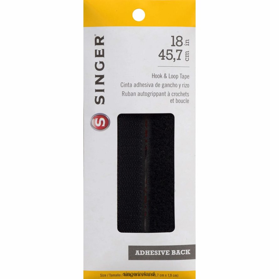 Accessories SINGER Hook & Loop Tape - Black 08666F175