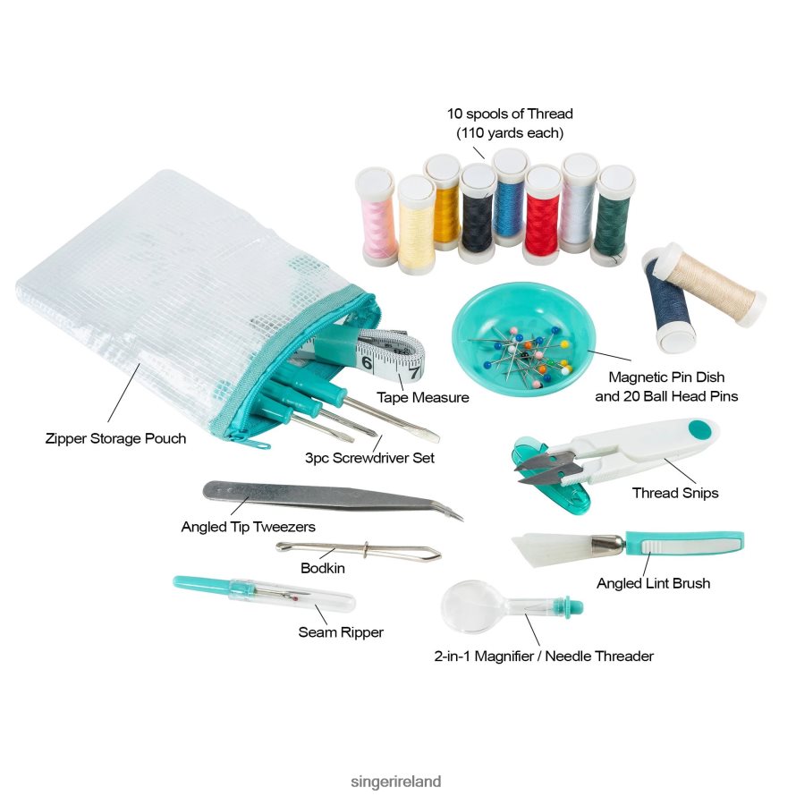 Accessories SINGER Sewing Machine Essentials Kit 08666F180