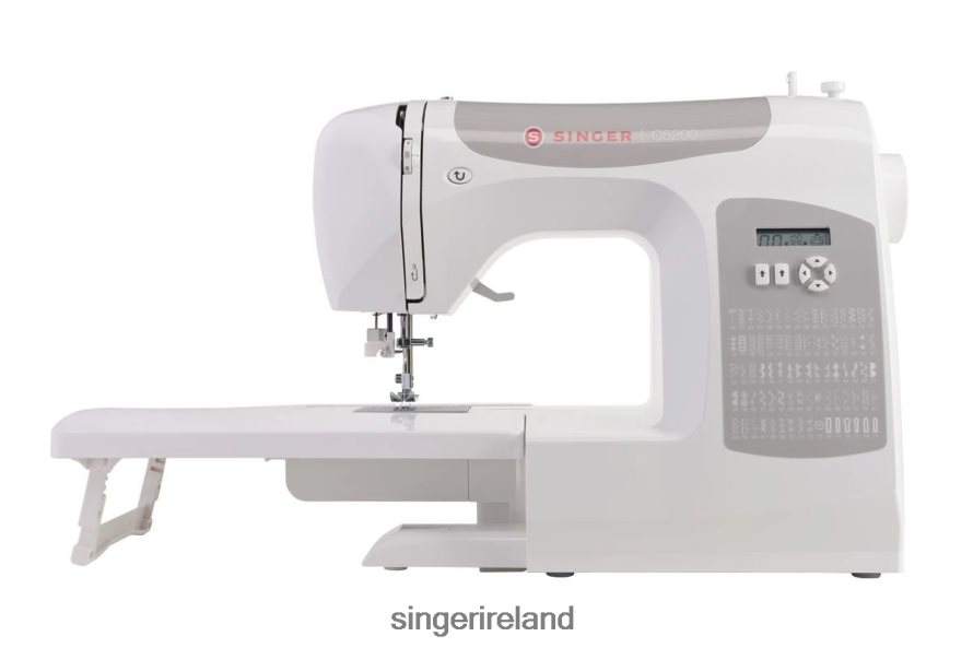 Machines SINGER C5200 Gray Sewing Machine 08666F48