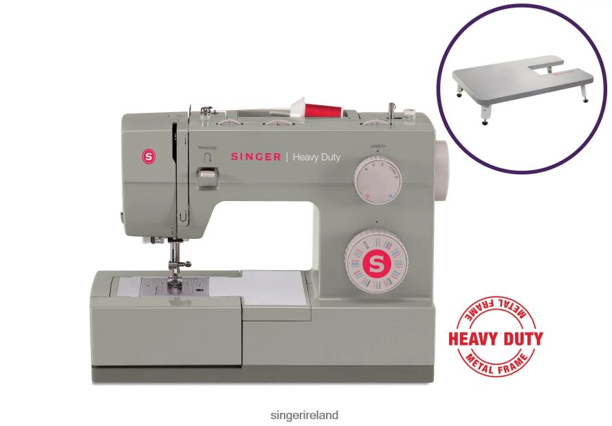 Machines SINGER Heavy Duty 4452 and Extension Table Bundle 08666F4